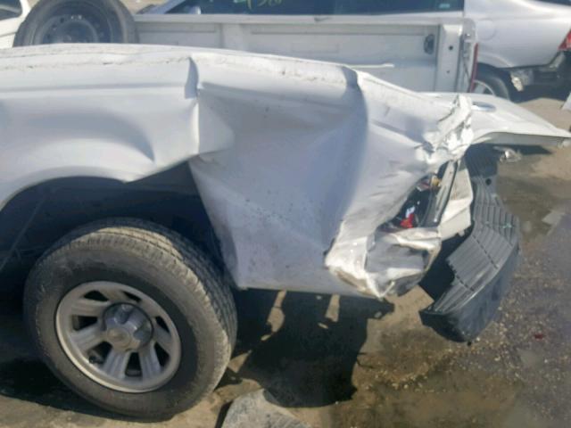 1FTKR1AD9BPA47723 - 2011 FORD RANGER WHITE photo 9