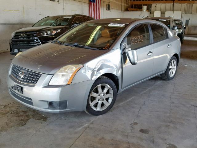 3N1AB61E17L611425 - 2007 NISSAN SENTRA 2.0 SILVER photo 2