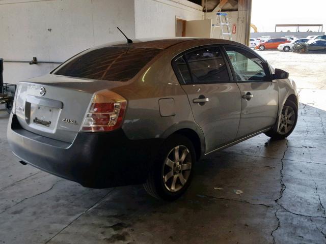 3N1AB61E17L611425 - 2007 NISSAN SENTRA 2.0 SILVER photo 4