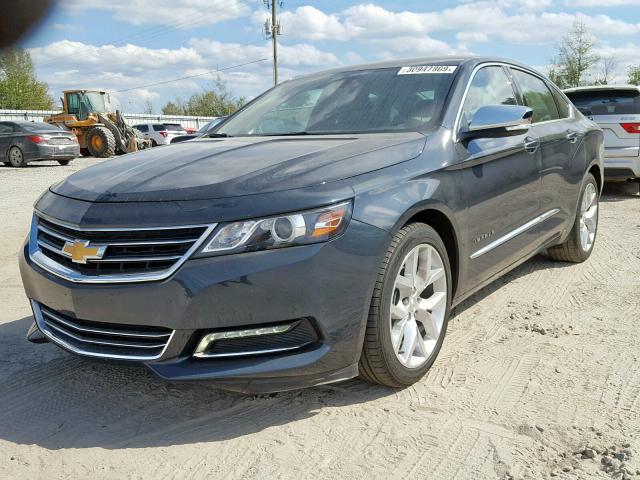 2G1125S30J9167736 - 2018 CHEVROLET IMPALA PRE GRAY photo 2