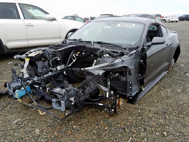 1FA6P8CF7K5119289 - 2019 FORD MUSTANG GT GRAY photo 2