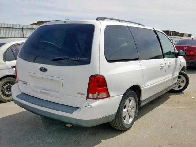 2FMZA57644BB16037 - 2004 FORD FREESTAR S WHITE photo 4