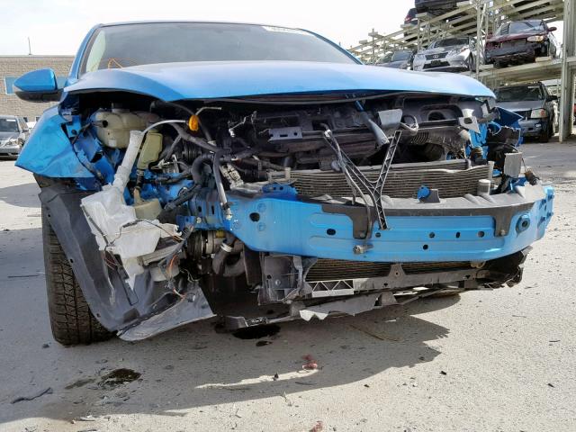 JM1BL1H50A1169890 - 2010 MAZDA 3 S BLUE photo 9