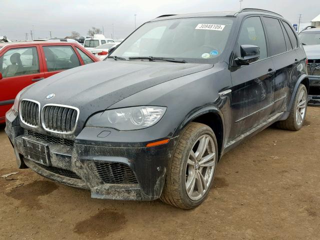 5YMGY0C53CLK27465 - 2012 BMW X5 M BLACK photo 2