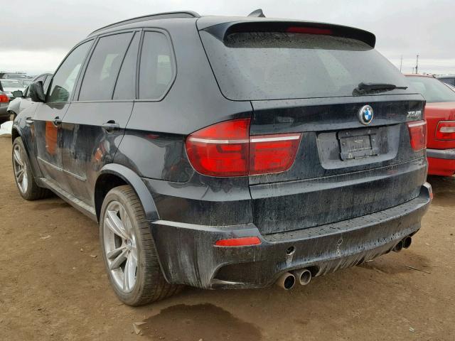 5YMGY0C53CLK27465 - 2012 BMW X5 M BLACK photo 3