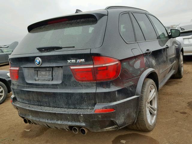 5YMGY0C53CLK27465 - 2012 BMW X5 M BLACK photo 4