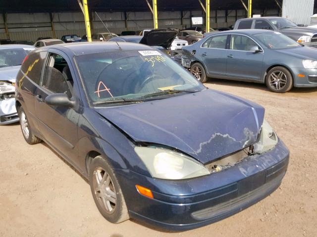 3FAFP31333R163333 - 2003 FORD FOCUS ZX3 BLUE photo 1