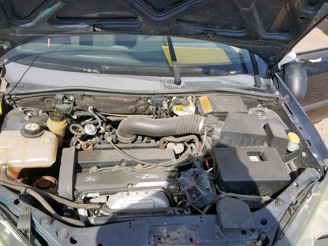 3FAFP31333R163333 - 2003 FORD FOCUS ZX3 BLUE photo 7