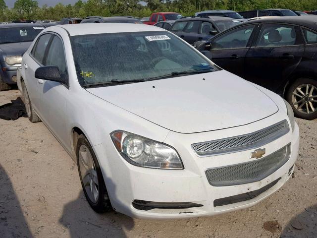 1G1ZA5E08AF254511 - 2010 CHEVROLET MALIBU LS WHITE photo 1