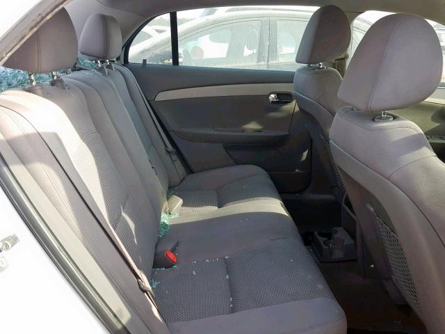 1G1ZA5E08AF254511 - 2010 CHEVROLET MALIBU LS WHITE photo 6