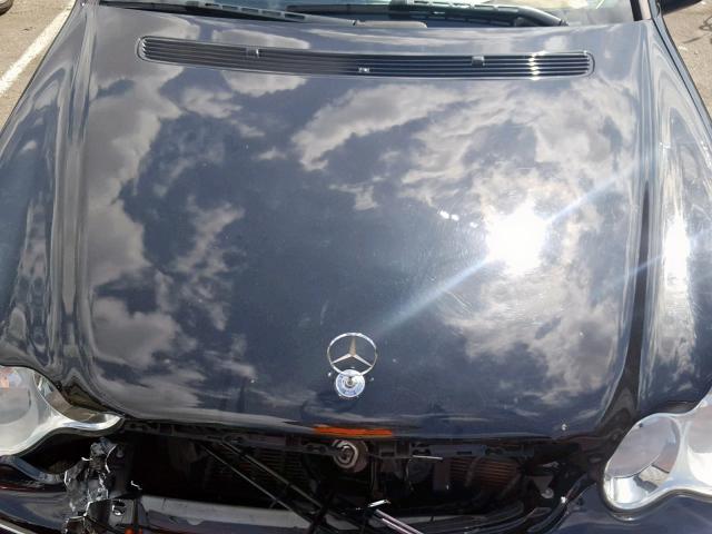 WDBRF40J45F692420 - 2005 MERCEDES-BENZ C 230K SPO BLACK photo 7