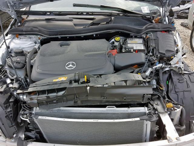 WDCTG4EB1KJ578092 - 2019 MERCEDES-BENZ GLA 250 SILVER photo 7