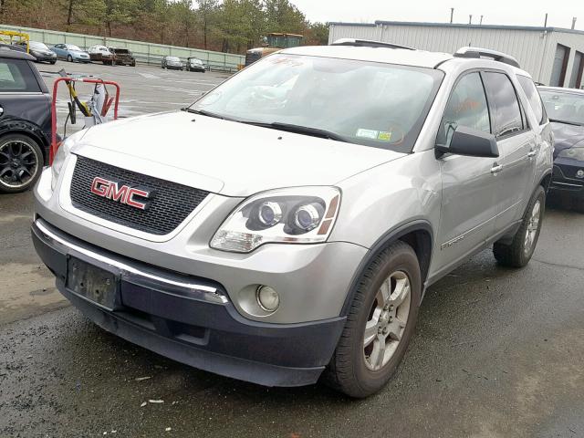 1GKEV13788J219000 - 2008 GMC ACADIA SLE SILVER photo 2