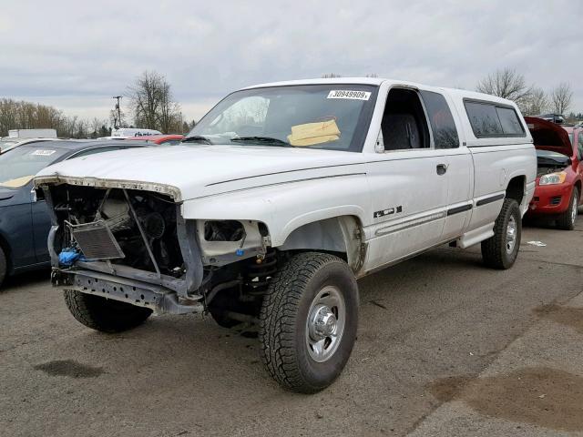 3B7KF23Z9XG127798 - 1999 DODGE RAM 2500 WHITE photo 2