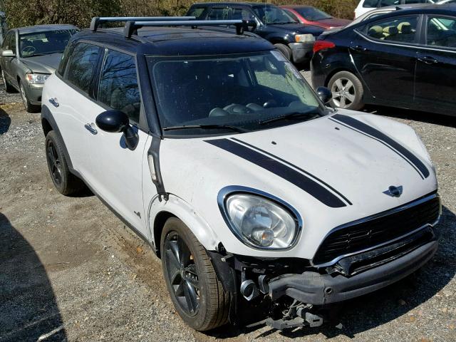 WMWZC5C57CWM13535 - 2012 MINI COOPER S C WHITE photo 1