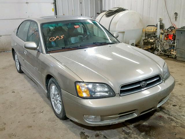 4S3BE656927215834 - 2002 SUBARU LEGACY GT GOLD photo 1