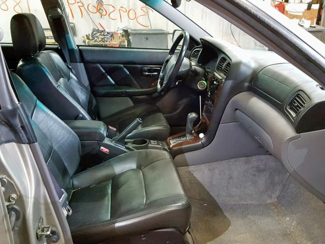 4S3BE656927215834 - 2002 SUBARU LEGACY GT GOLD photo 5