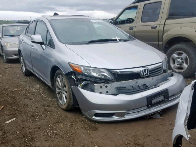 19XFB2F99CE358957 - 2012 HONDA CIVIC EXL SILVER photo 1