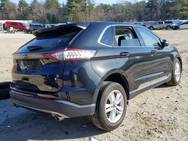 2FMTK4J83FBB83058 - 2015 FORD EDGE SEL BLACK photo 4