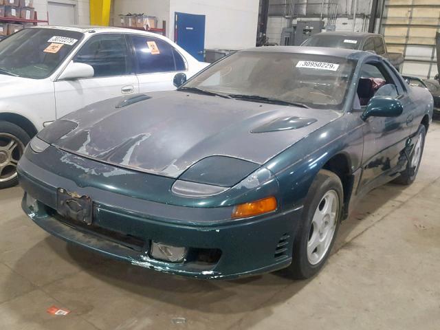 JA3BM54J7PY041104 - 1993 MITSUBISHI 3000 GT GREEN photo 2