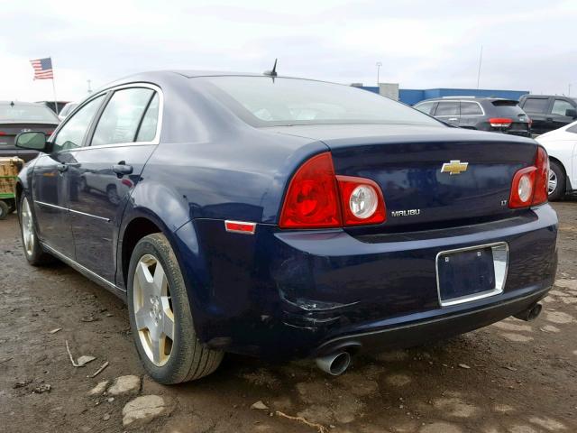 1G1ZJ577194248924 - 2009 CHEVROLET MALIBU 2LT BLUE photo 3