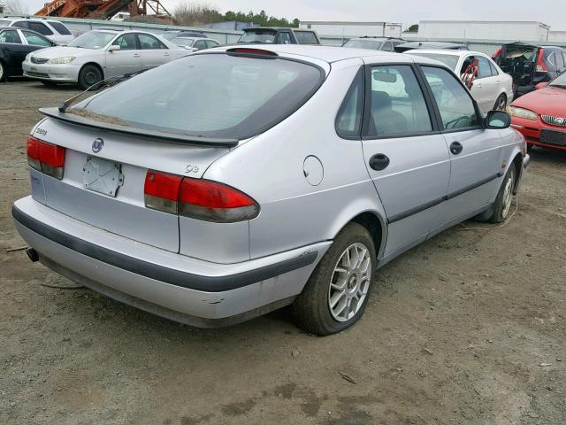 YS3DD58N4X2064195 - 1999 SAAB 9-3 S GRAY photo 4