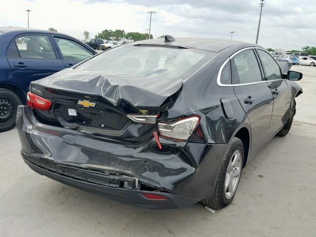 1G1ZB5ST2HF290412 - 2017 CHEVROLET MALIBU LS 黑色 照片 4