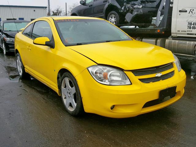 1G1AT18H297248534 - 2009 CHEVROLET COBALT LT YELLOW photo 1