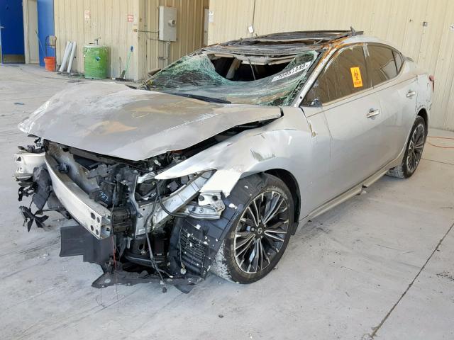 1N4AA6AP4GC406393 - 2016 NISSAN MAXIMA 3.5 SILVER photo 2