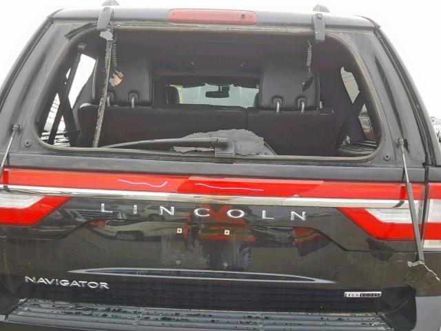 5LMJJ2JT0HEL01459 - 2017 LINCOLN NAVIGATOR შავი ფოტო 9