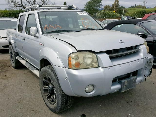 1N6MD27T63C403823 - 2003 NISSAN FRONTIER C SILVER photo 1