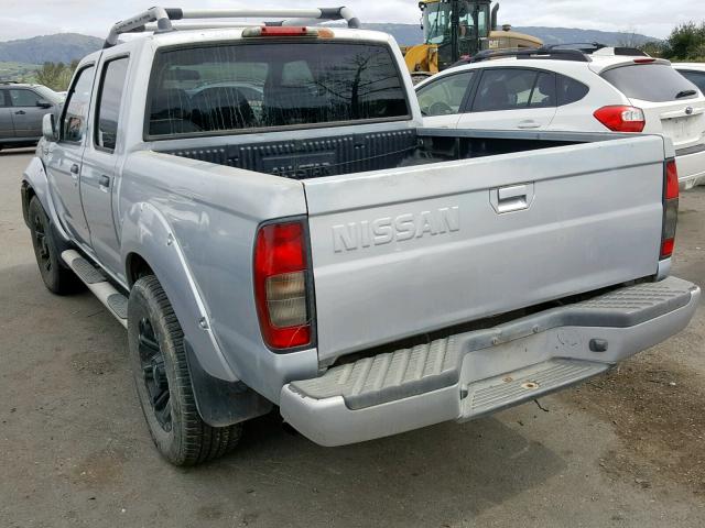 1N6MD27T63C403823 - 2003 NISSAN FRONTIER C SILVER photo 3