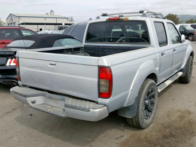 1N6MD27T63C403823 - 2003 NISSAN FRONTIER C SILVER photo 4