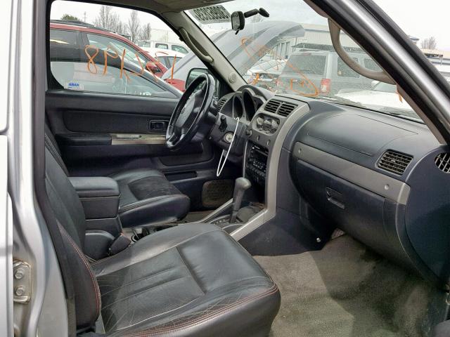 1N6MD27T63C403823 - 2003 NISSAN FRONTIER C SILVER photo 5