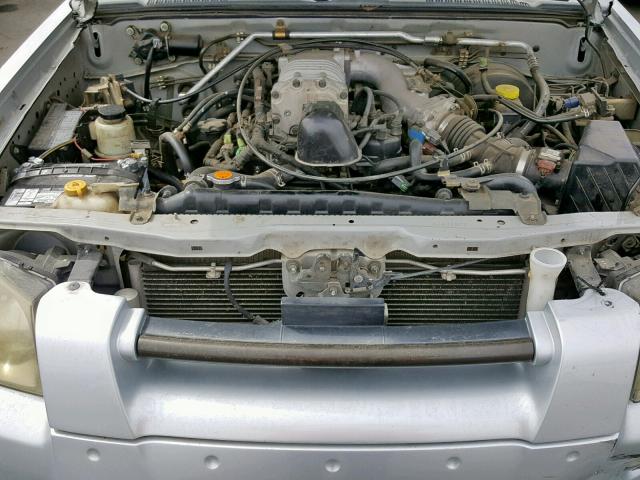 1N6MD27T63C403823 - 2003 NISSAN FRONTIER C SILVER photo 7