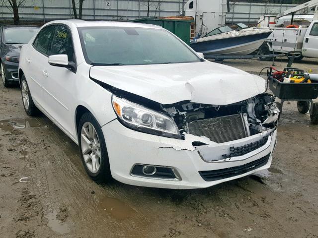 1G11C5SL0EF193831 - 2014 CHEVROLET MALIBU 1LT WHITE photo 1