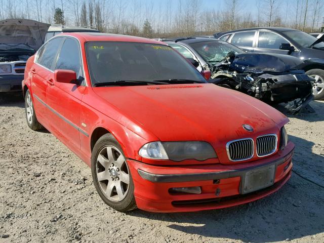 WBAAM5331XFR10112 - 1999 BMW 328 I AUTO RED photo 1