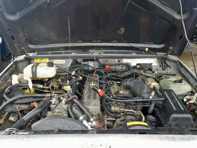 1JCMR7892HT128011 - 1987 JEEP CHEROKEE L GRAY photo 7