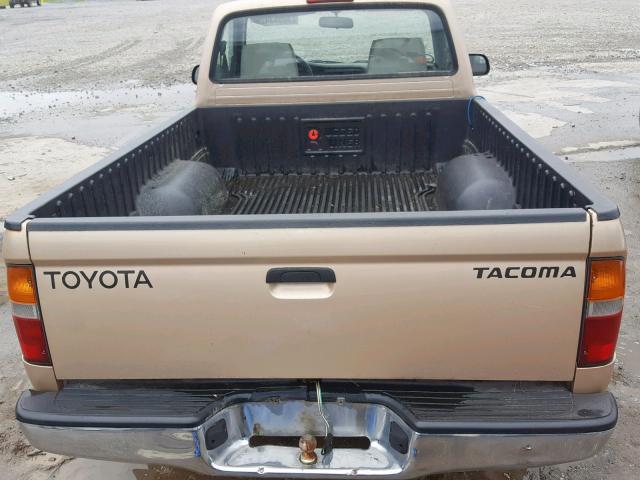 4TANL42NXYZ602405 - 2000 TOYOTA TACOMA GOLD photo 6