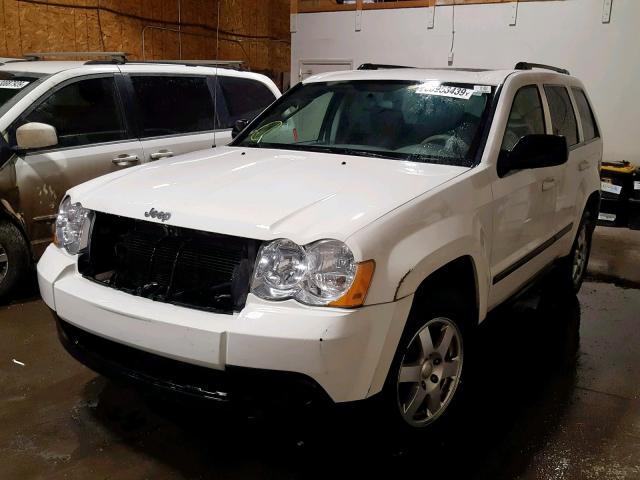 1J8GS48K69C550510 - 2009 JEEP GRAND CHER WHITE photo 2