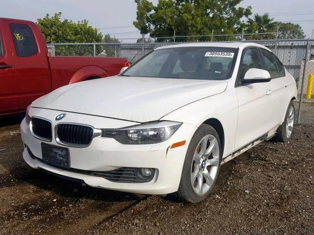 WBA3B9C53DF586499 - 2013 BMW 335 XI WHITE photo 2