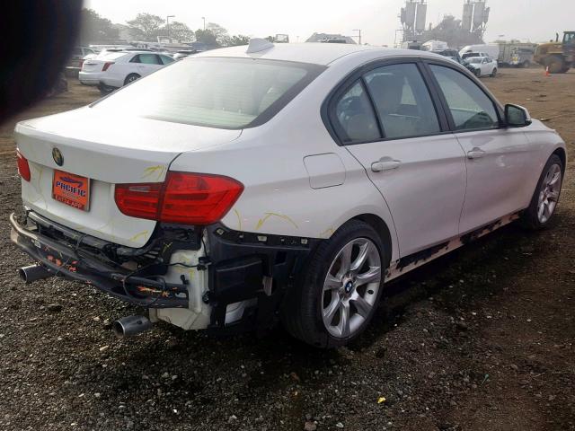 WBA3B9C53DF586499 - 2013 BMW 335 XI WHITE photo 4