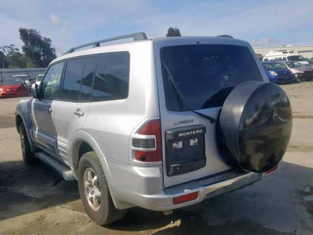 JA4MW51R12J059740 - 2002 MITSUBISHI MONTERO LI SILVER photo 3