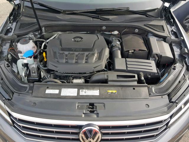 1VWBA7A36JC008432 - 2018 VOLKSWAGEN PASSAT SE CHARCOAL photo 7