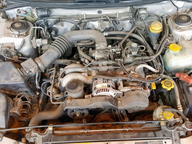 4S3BK4358T7931701 - 1996 SUBARU LEGACY L SILVER photo 7