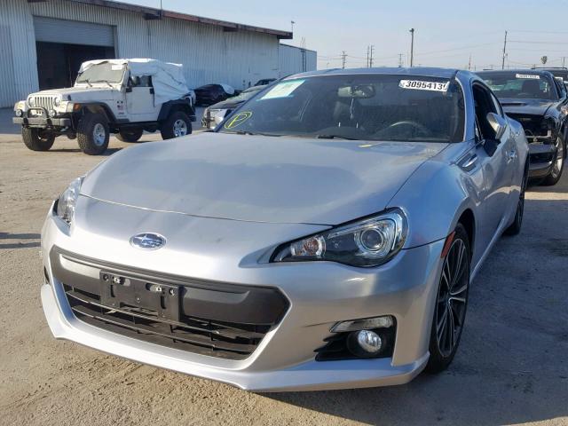 JF1ZCAC17F9604079 - 2015 SUBARU BRZ 2.0 LI GRAY photo 2