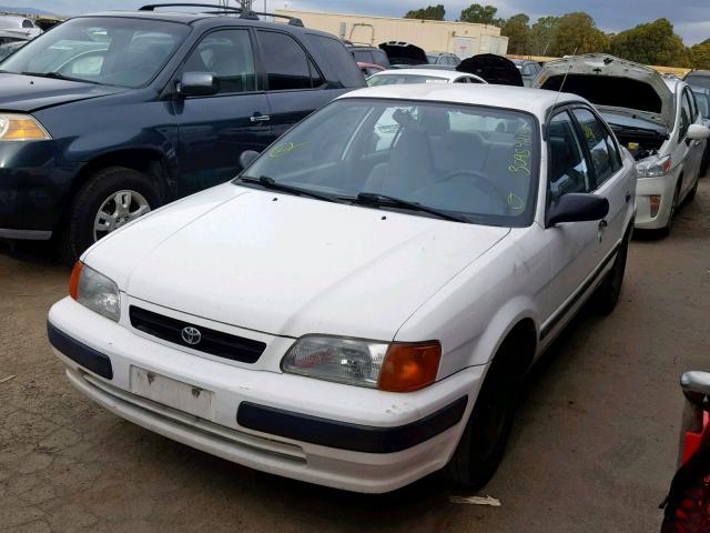 JT2EL56E7S0053934 - 1995 TOYOTA TERCEL DX WHITE photo 2