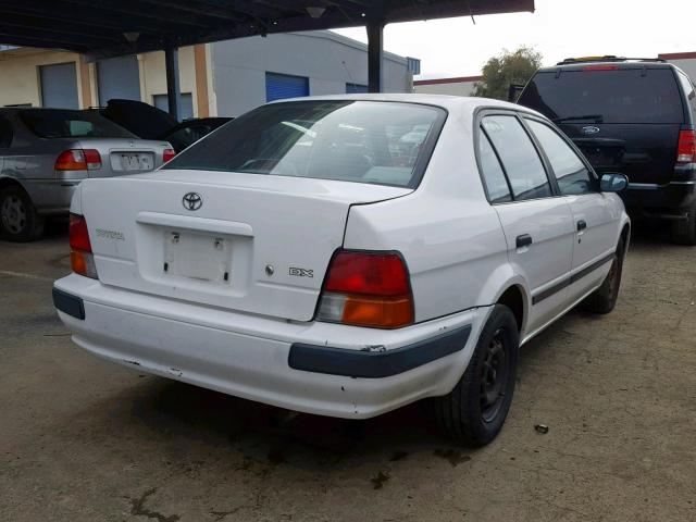 JT2EL56E7S0053934 - 1995 TOYOTA TERCEL DX WHITE photo 4