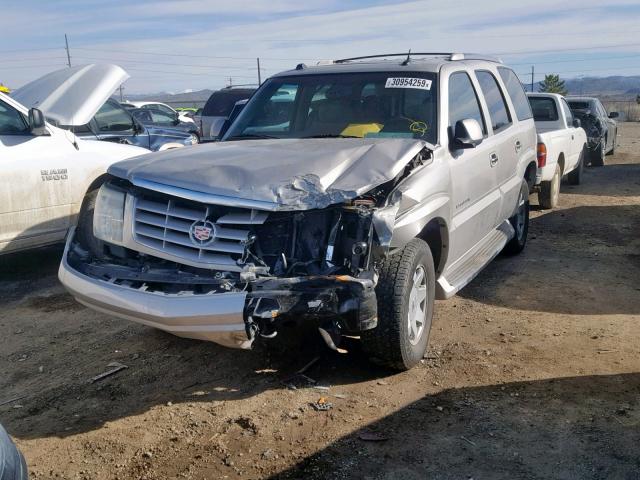 1GYEK63NX4R237648 - 2004 CADILLAC ESCALADE L SILVER photo 2