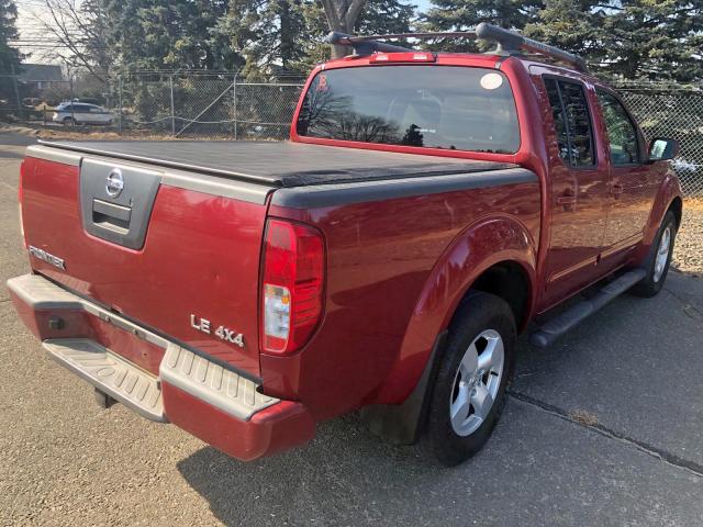 1N6AD07W37C460164 - 2007 NISSAN FRONTIER C RED photo 3